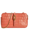 Coccinelle Mini Bag Croco Soft - Umhängetasche 20 cm (geranium) - Markenkoffer