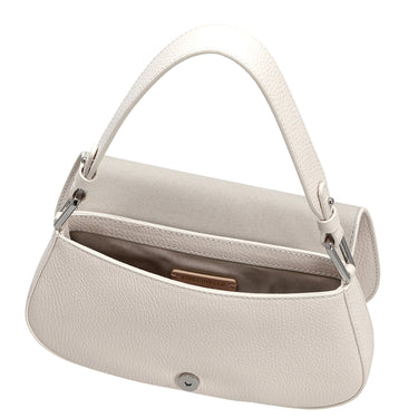 Coccinelle Myrtha Maxi Log - Schultertasche 24 cm (white) - Markenkoffer
