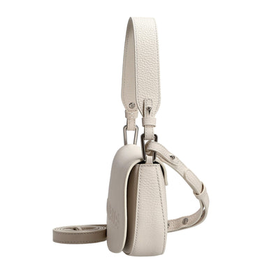 Coccinelle Myrtha Maxi Log - Schultertasche 24 cm (white) - Markenkoffer