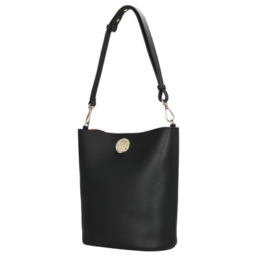 Coccinelle Nikla - Schultertasche 29 cm (noir/cognac) - Markenkoffer