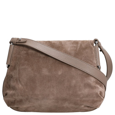 Coccinelle Rebekka Suede - Umhängetasche 27 cm (warm taupe) - Markenkoffer