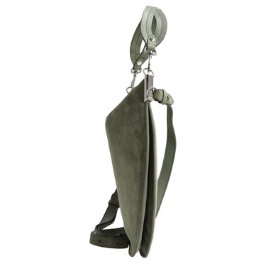 Coccinelle Sunup Suede - Schultertasche L 38 cm (greenery) - Markenkoffer