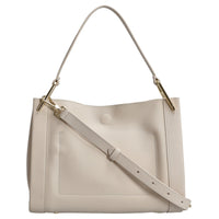 Coccinelle Wallace - Schultertasche 28 cm (lambskin white/laurel green) - Ansicht 4