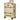 Brics Bellagio - 4 - Rollen - Kabinentrolley mit Vortasche 55 cm erw. recycelt (cream) - Markenkoffer