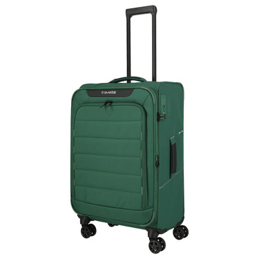 Travelite Skaii - 4-Rollen-Trolley 67 cm erw. (green) - Ansicht 2