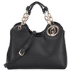 Liu Jo Faiza ECS Satchel S - Bolso de mano 27 cm (nero/brass gold)