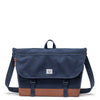 Herschel Cove Messenger - Bandolera 16" 38 cm (navy/saddle brown)