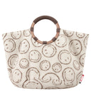 reisenthel shopping loopbag hobo - Einkaufstasche mit Bügel 63.5 cm (smiley teddy chocolate) - Ansicht 3