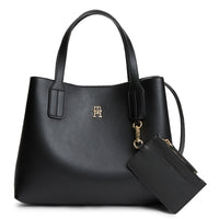 Tommy Hilfiger Icon Mini Satchel - Henkeltasche 28 cm (black)