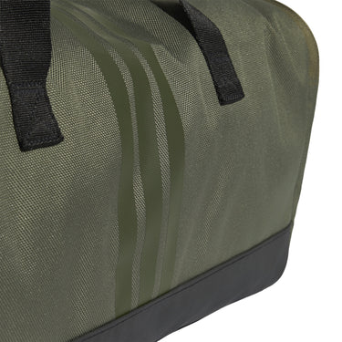 adidas 3 Stripes Duffel Bag Small - Weekender (olive strata/black) - Ansicht 6