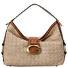 Guess Camden - Schultertasche 35 cm (natural/cognac)