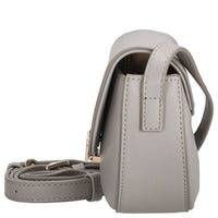 Seidenfelt Ellanda Saddle - Umhängetasche 21 cm (light grey) - Ansicht 3