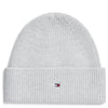 Tommy Hilfiger Flag Knit Beanie - Gorro (light grey heather)