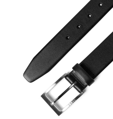 BOSS Barnabie - Ledergürtel mit Dornschließe 3.5 cm (black, 110) - Ansicht 2