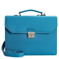 Davidoff Icon - Aktentasche 37 cm (turquoise) - Markenkoffer