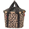 KLICKfix reisenthel - Bikebasket 15 - Cesta de manillar 35 cm (leo macchiato)