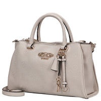 Guess Anise Triple Comp Satchel - Bolso de mano 30,5 cm (logo piedra)