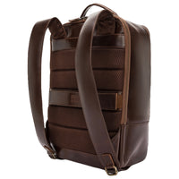 Buckle & Seam Leon - Mochila 15" 41 cm (marrón/puntos)