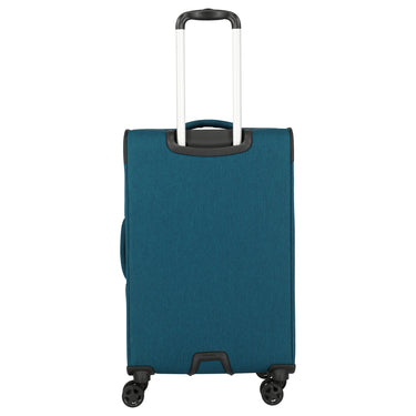 Travelite Kick Off - 4-Rollen-Trolley M 67 cm erw. (petrol)
