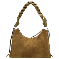 Coccinelle Boheme Suede Bimaterial - Schultertasche 30 cm (seagras/seagras) - Ansicht 4