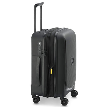 Delsey Paris Belmont Plus - 4-Rollen-Kabinentrolley recycelt 55 cm erw. (schwarz) - Ansicht 3