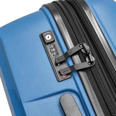 Delsey Paris Belmont Plus - 4 - Rollen - Trolley recycelt 76 cm erw. (zink blau) - Markenkoffer