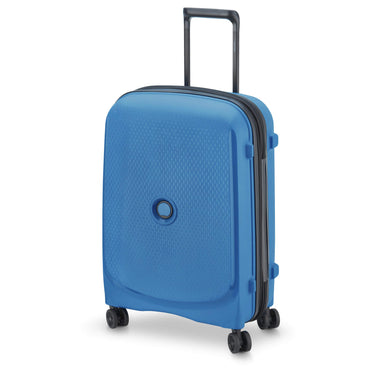 Delsey Paris Belmont Plus Slim Line - 4 - Rollen - Kabinentrolley recycelt 55 cm (zink blau) - Markenkoffer