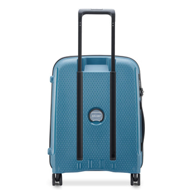 Delsey Paris Belmont Plus Slim Line - 4 - Rollen - Kabinentrolley recycelt 55 cm (zink blau) - Markenkoffer