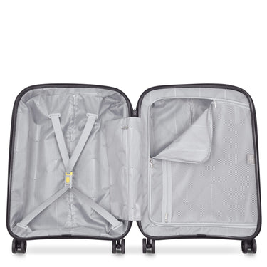 Delsey Paris Belmont Plus Slim Line - 4 - Rollen - Kabinentrolley recycelt 55 cm (zink blau) - Markenkoffer