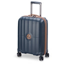 Delsey Paris Carrousel - 4 - Rollen - Kabinentrolley Slim line 55 cm (marineblau) - Markenkoffer