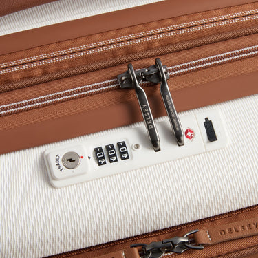 Delsey Paris Chatelet Air 2.0 - 4 - Rollen - Kabinentrolley 55 cm erw. 14" USB (angora) - Markenkoffer