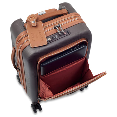 Delsey Paris Chatelet Air 2.0 - 4 - Rollen - Kabinentrolley 55 cm erw. 14" USB (braun) - Markenkoffer