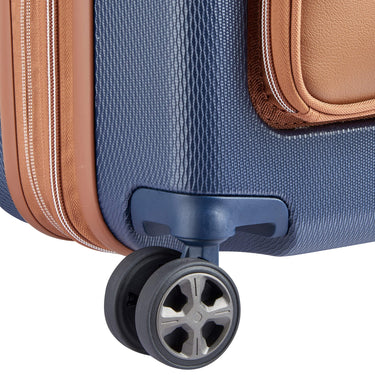 Delsey Paris Chatelet Air 2.0 - 4 - Rollen - Kabinentrolley 55 cm erw. 14" USB (marineblau) - Markenkoffer