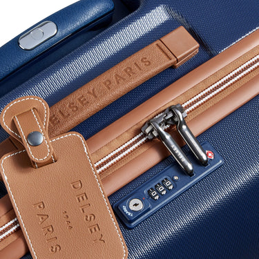 Delsey Paris Chatelet Air 2.0 - 4 - Rollen - Trolley 66 cm (marineblau) - Markenkoffer