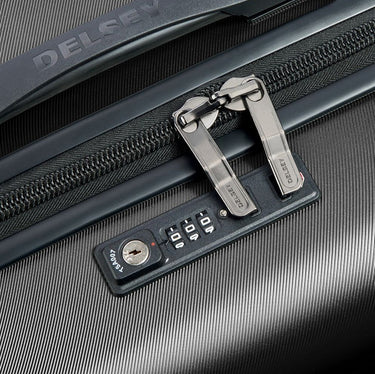 Delsey Paris Comete Plus - 4 - Rollen - Trolley 77 cm (schwarz) - Markenkoffer