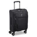 Delsey Paris Helium Dlx 2.0 Slim Line - 4 - Rollen - Kabinentrolley 55 cm (schwarz) - Markenkoffer