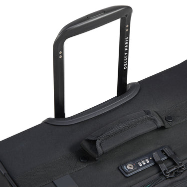 Delsey Paris Maubert 2.0 - 4 - Rollen - Trolley 69 cm erw. (schwarz) - Markenkoffer