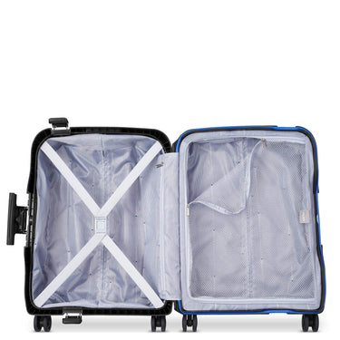 Delsey Paris Moncey Slim Line - 4 - Rollen - Kabinentrolley 55 cm (schwarz) - Markenkoffer