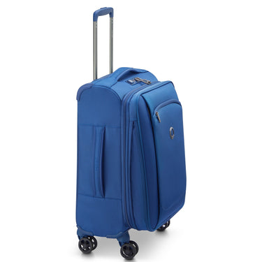 Delsey Paris Montmartre Air 2.0 - 4 - Rollen - Kabinentrolley Slim Line S 55 cm (Farbe: blau) - Markenkoffer