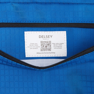 Delsey Paris Nomade faltbare - Reisetasche 80 cm (blau) - Markenkoffer