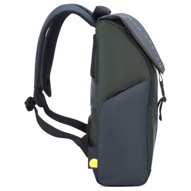 Delsey Paris Securflap - Rucksack 15" 45.5 cm RFID (blau grün) - Markenkoffer