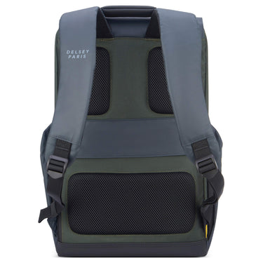 Delsey Paris Securflap - Rucksack 15" 45.5 cm RFID (blau grün) - Markenkoffer