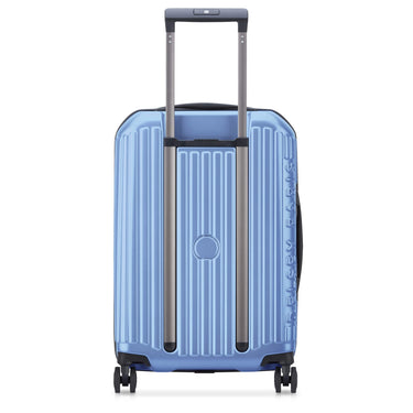 Delsey Paris Securitime - 4 - Rollen - Kabinentrolley S 55 cm erw. (lavendelblau) - Markenkoffer
