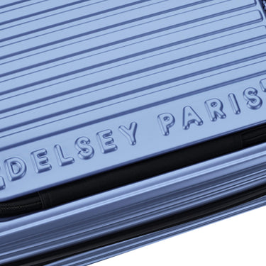 Delsey Paris Securitime - 4 - Rollen - Kabinentrolley S 55 cm erw. (lavendelblau) - Markenkoffer