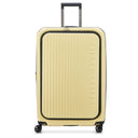 Delsey Paris Securitime - 4 - Rollen - Trolley L 77 cm erw. (blassgelb) - Markenkoffer