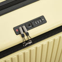 Delsey Paris Securitime - 4 - Rollen - Trolley L 77 cm erw. (blassgelb) - Markenkoffer