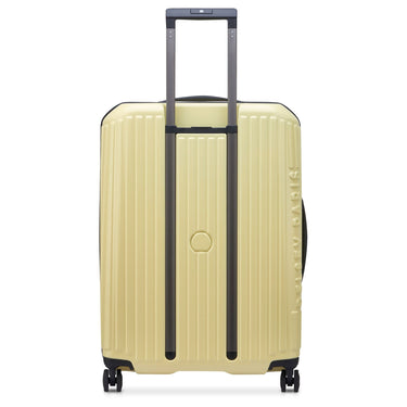 Delsey Paris Securitime - 4 - Rollen - Trolley M 66 cm erw. (blassgelb) - Markenkoffer