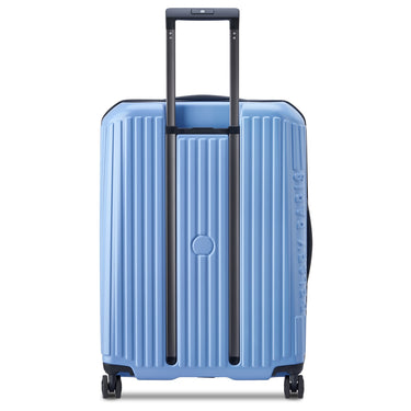 Delsey Paris Securitime - 4 - Rollen - Trolley M 66 cm erw. (lavendelblau) - Markenkoffer