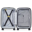 Delsey Paris Shadow 5.0 - 4 - Rollen - Kabinentrolley mit Vordertasche S 55 cm erw. USB (elfenbein) - Markenkoffer
