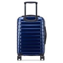 Delsey Paris Shadow 5.0 - 4 - Rollen - Kabinentrolley mit Vordertasche S 55 cm erw. USB (marineblau) - Markenkoffer
